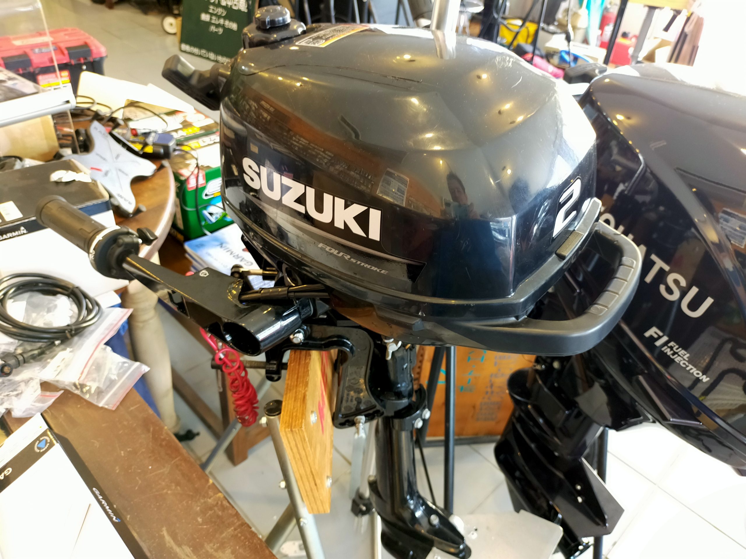 スズキ船外機整備修理マニュアル Suzuki 4-Stroke Models - 洋書